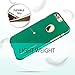 Goospery i-Jelly for Apple iPhone 7 Plus Case (2016) Slim Thin Rubber Case (Metallic Green) IP7P-IJEL-GRN