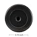 Amazer Cabinet Round Knobs, Oil Rubbed Bronze Traditional Cabinet & Furniture Hardware Round Pull Knob with Parallel Lines - 1-1/4