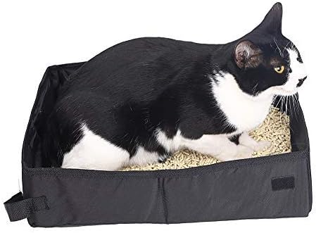 arenero plegable para gatos