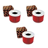 Volar Oil Filter - (3 pieces) for 1986-2012 Kawasaki Ninja 250 EX250 250R
