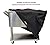 Cooler Cart Cover - Universal Fit For Most 80 QT (qt) Rolling Cooler (Patio Cooler On Wheels, Beverage Cart, Rolling Ice Chest, Party Cooler) Protective Cover, Water Resistant, UV Coating, NEW 2017