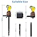 Solar Garden Lights Parrot Sculpture Solar LED Lights Powered by Solar Outdoor Adjustable Solar Panel for Garden Courtyard Home Decoration, Warm White (Blue&Yellow)