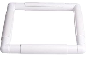 Universal Reusable Plastic Embroidery Frame Cross Stitch Hoop Sewing Craft Tool