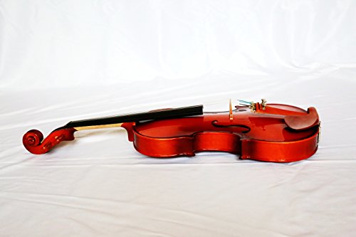 image for Vio Music 4/4 Natural Wood Violin Package, All in One with Hard Case, 