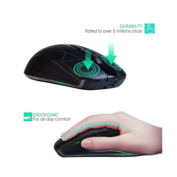 Rii-RM200-Wireless-MouseLaptop-Mouse-Rechargeable-with-USB-Nano-Receiver3-Adjustable-DPI-5-Buttons-for-NotebookPCComputer-Office-Home-Work Rii RM200 Wireless Mouse,Laptop Mouse Rechargeable with USB Nano Receiver,3 Adjustable DPI 5 Buttons for Notebook,PC…