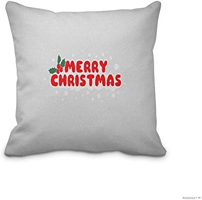 Christmas Snowman Reindeer Pillow Case Christmass Merry Static Cushion Cover Home Decor Design Throw Pillow Cover 18x18inch