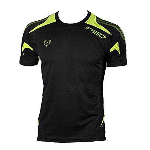 West Biking Mens Breathable Running Tops Sport Short Sleeve Cycle Racing Cycling Jersey (Black Blue Red Green White)