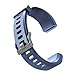 moreFit Slim HR Plus Band, Adjustable Replacement Strap Slim HR Plus Smart Wristbands, Blue