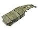 Tactical Radio Pouch - 1000D Tactical Molle Two Way Radios Holder Case for Walkie Talkies (Ranger Green)
