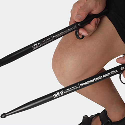 Drumsticks 5A ABS Drum Sticks for Kids/Adults Stick Twirl and Grip, Good for Beginner Drummer (Drumsticks) - Thumbnail 2