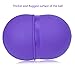 FURTHERNEXT Pogo Ball Bounce Stand with Trick Board & Ball Pump, Pogo Jumper Toy by Air Kicks for Kids Ages 6 & Up and Adults, Great Gift for Kids (Purple)