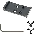 DPP Titanium Optic Mount/Adapter Plate Compatible with Walther PDP 1.0 Holosun 407K/507K/EPS Carry