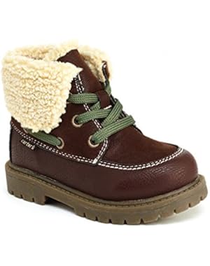 Boy Mortar Brown Hiking Boot; 13