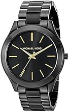 Michael Kors Women's Slim Runway Black Watch MK3221