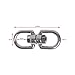 Cosmos Pack of 3 Smooth Hanging Basket Spinners Swivel Hook for Hanging Plants Chimes Bird Feeder