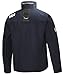 Helly Hansen Men's Crew Midlayer Fleece Lined Waterproof Windproof Rain Jacket, 597 Navy, Medium
