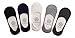 Q.T. Bamboo, No Show Socks for Men Made from Bamboo 4 Pack