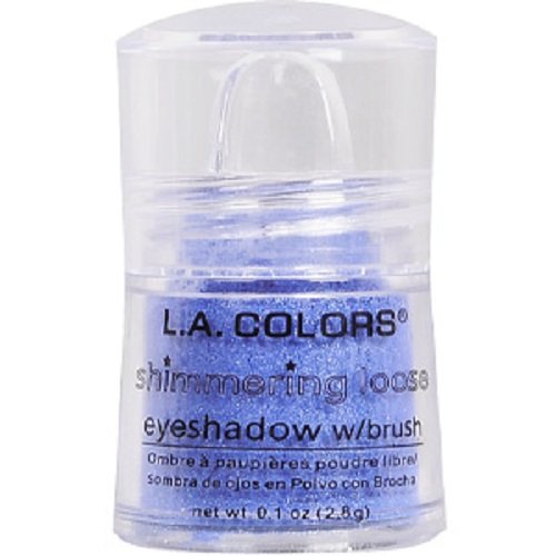 L.A. Colors Shimmering Loose Eye Shadow 122 Peek a Blue