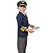 Tigerdoe Pilot Costume for Kids - Pilot Costumes - Kids Dress up, W/Storage Case - Pretend Play - Role Play by
