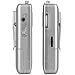 Daogoly Portable Pocket AM/FM Radio Receiver with Clip/Telescopic Antenna/Speaker/AM FM Band, Handheld Mini Size Analog Tuning Radio Transistor,AA Battery Operated