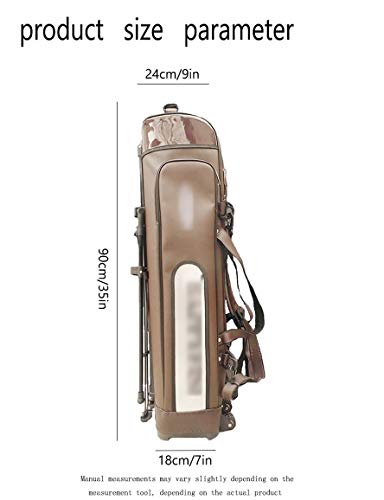 HYXL888 Angeltasche, Multifunktionsverschleißfeste und extra Dicke Vierlagige Maxi-Fishing Gear Bag… – Bild 6