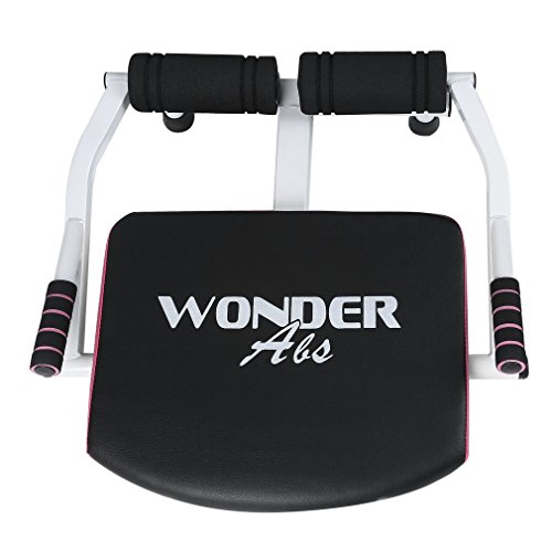 Belovedkai 6 in 1 Abdominal Muscles Sit-Up Machine, Mini Supine Body-Building Fitness Equipment