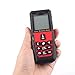 DMiotech a15062600ux0221 Laser Distance Measure Mini Handheld Digital Laser Distance Meter Rangefinder Measurer Tape Diastimeter with LCD Backlight Red, 131ft 40m