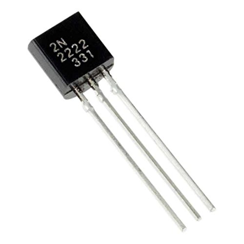2N2222 TO-92 Plastic-Encapsulate Power Transistors NPN 600mA 75V 1 Pack