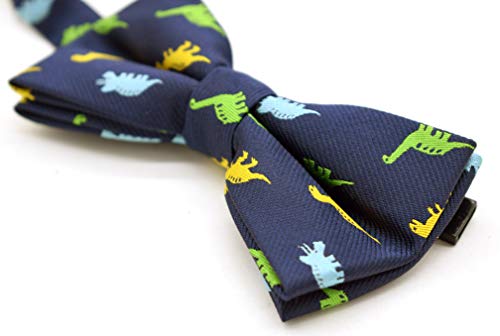 image for Carahere Boys Handmade Adjustable Pre-Tied Pattern Bow Ties For Kids T