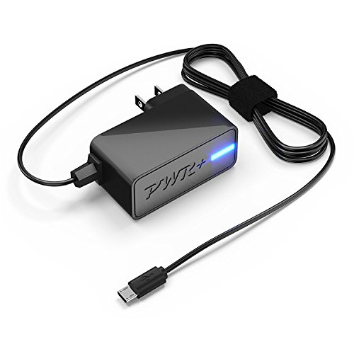 [ul listed] pwr+ extra long 6.5 ft ac adapter 2.1a char…