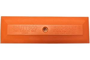 Snow Rake Snow Broom Shuttsco 18” Head only - no Pole Made in USA