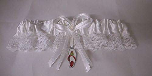 Wedding Ceremony Reception Sunsets Beach Life Flip Flop Garter White