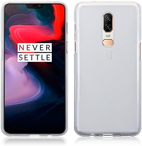 TERRAPIN, Compatible with OnePlus 6 Case, TPU Gel Cover - Clear