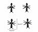 ALIMITOPIA 200pcs Fake Black Ant Realistic Imitation Bug for Halloween Prank Props (Ant,Black)