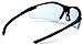 Pyramex Fortress Safety Eyewear, Infinity Blue Lens With Black Frame