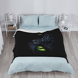 XiXiLOD Dragon Night Fury Face 02 Soft Throw
