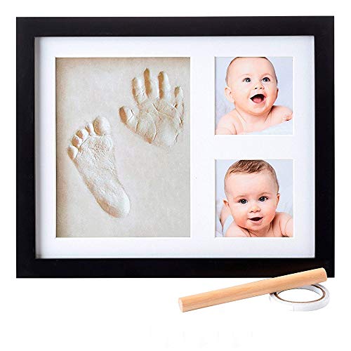 Little Hippo Baby Hand and Footprint Kit NonToxic Clay Baby Picture