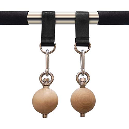 Pull-ups Ball Power Ball with Straps Hand Grip Strength Trainer Exerciser,Doorframe Pull-up Bar Wrist Balls,Fitness Equipment for Arm Strength Rock Climbing Exercis