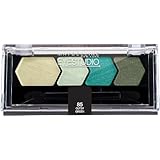 Myb Eyeshadw Green Plush Size .09 O Maybelline Eye Shadow Ye Studio Color Plush Quads Gutsy Green