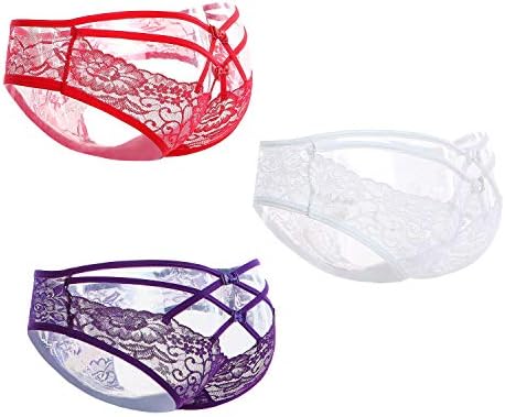 Women's Cage Back Lace Panties Sexy Underwear