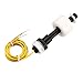 uxcell-a11050900ux0324 71.8mm Fish Tank Water Level Sensor Liquid Vertical Plastic Floating Switch, White, Black