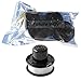 Future Way String Trimmer Replacement Spool Line ST4500 ST1000 GE600, Weed Eater String Autofeed Spool Line 20ft Compatible with Black Decker RS-136, Cordless Trimmer Edger Replacement (4 PCS)