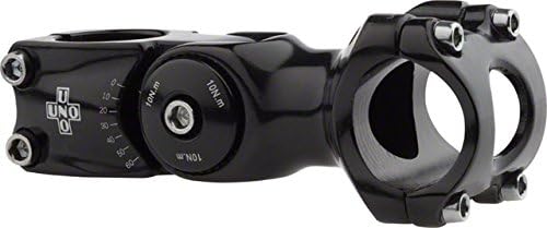 Kalloy Uno 820 Adjustable Stem 25.4 x 110mm Black