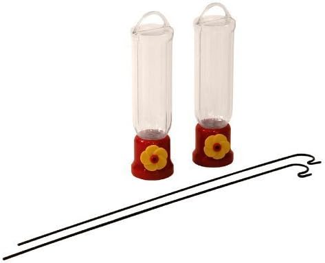 Amazon Com Garden Treasures Planter Hummingbird Feeder 2 Pack