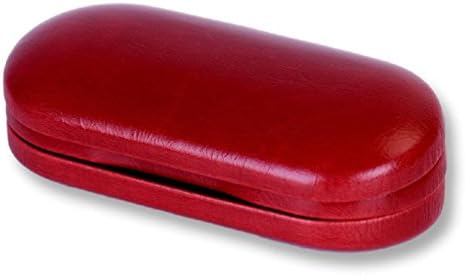 Portable 2-In-1 Eyeglasses And Contact Lens Clam Shell Hard Case Protector