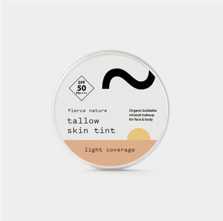 Fierce Nature Organic Tallow Skin Tint - Light Coverage