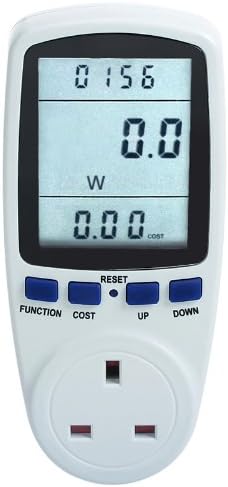 New Power Meter Energy Monitor Esocket Plug-in KWH Watt Electricity ...