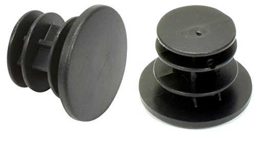 Domain Cycling Bike Handlebar Bar End Plugs Caps (Set of 4) Bicycle Grip Mountain BMX MTB - Thumbnail 3