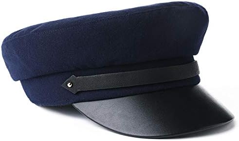 SIGGI Womens Visor Beret Newsboy Hat Cap for Ladies Merino Wool