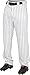 Rawlings PRO 150 Series Game/Practice Baseball Pant | Youth Large | Pinstripes - White/Black | Relaxed Fit